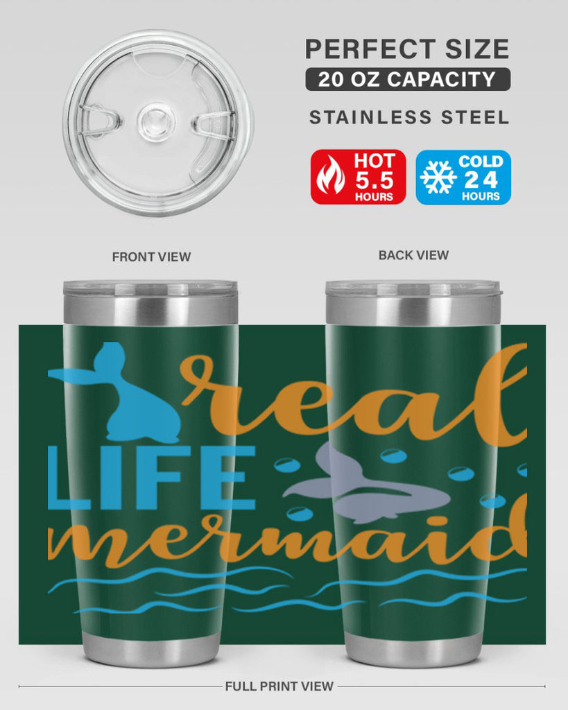 Real Life Mermaid Design 556#- mermaid- Tumbler