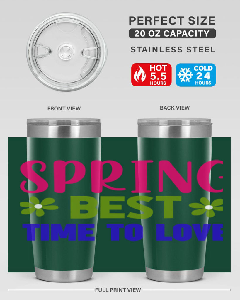 Spring Best Time to Love 416#- spring- Tumbler