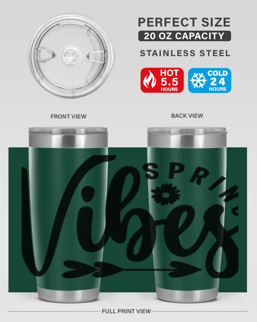 Spring Vibes478#- spring- Tumbler