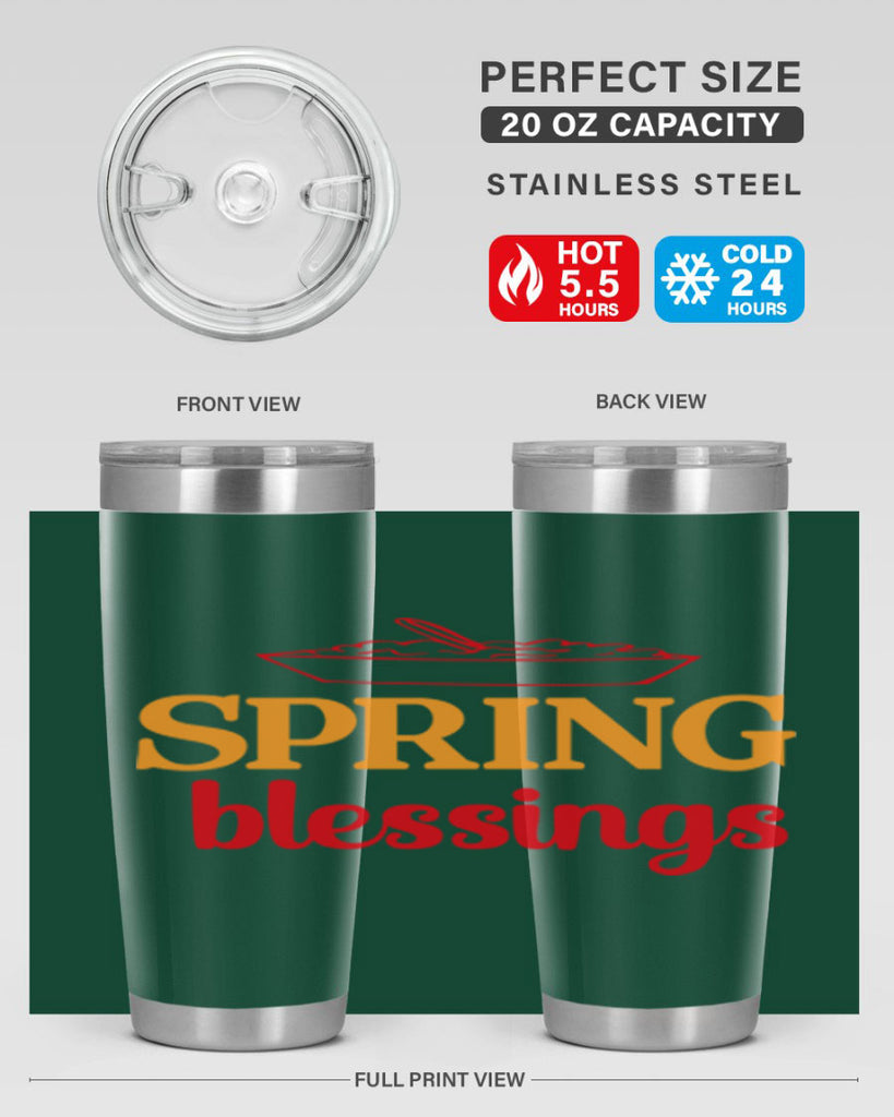 Spring blessings 420#- spring- Tumbler