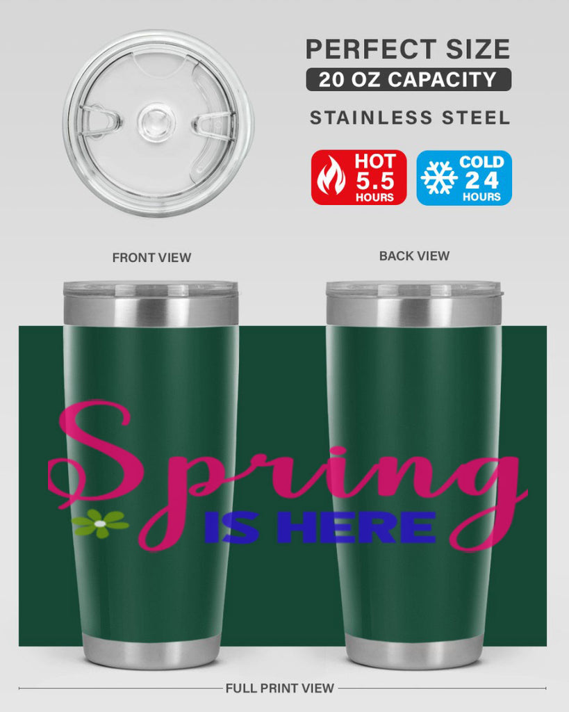 Spring is Here 455#- spring- Tumbler