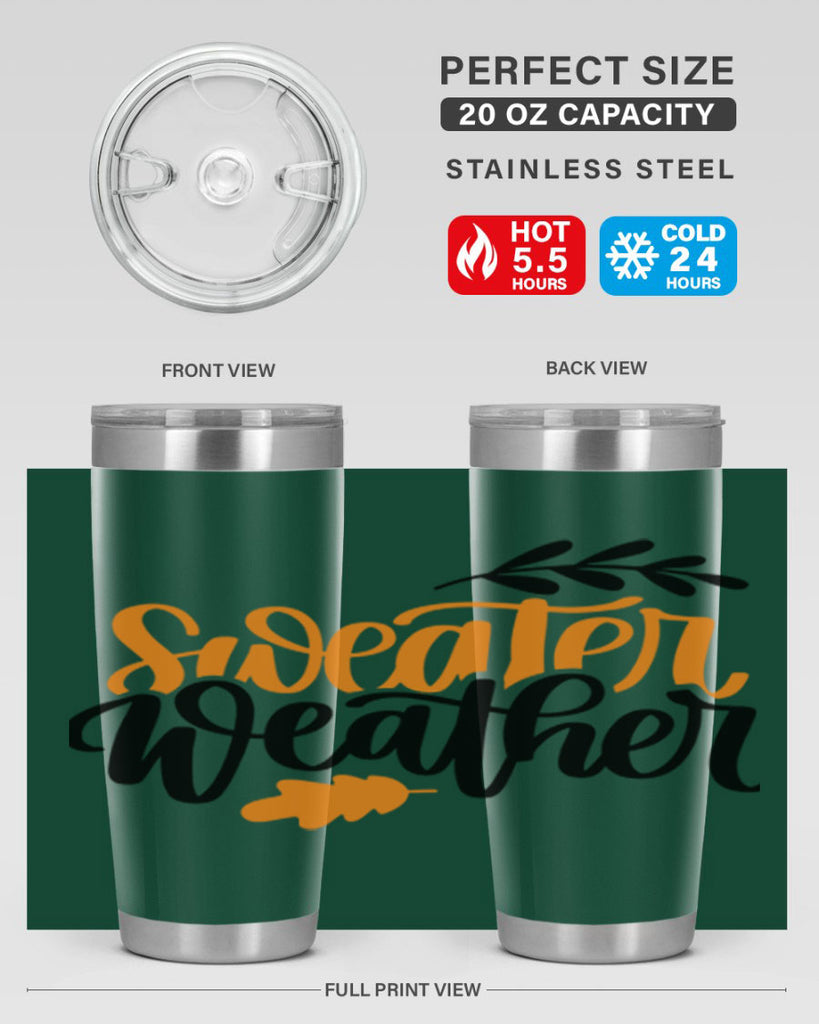 Sweater Weather 510#- fall- Tumbler