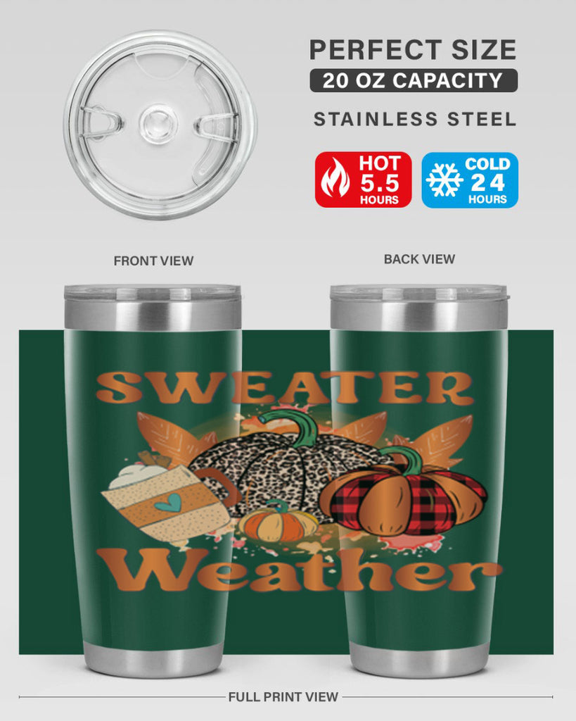 Sweater Weather 589#- fall- Tumbler