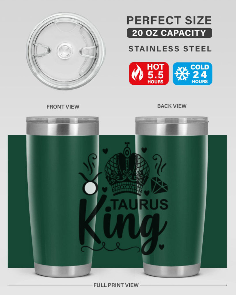 Taurus king 501#- zodiac- Tumbler