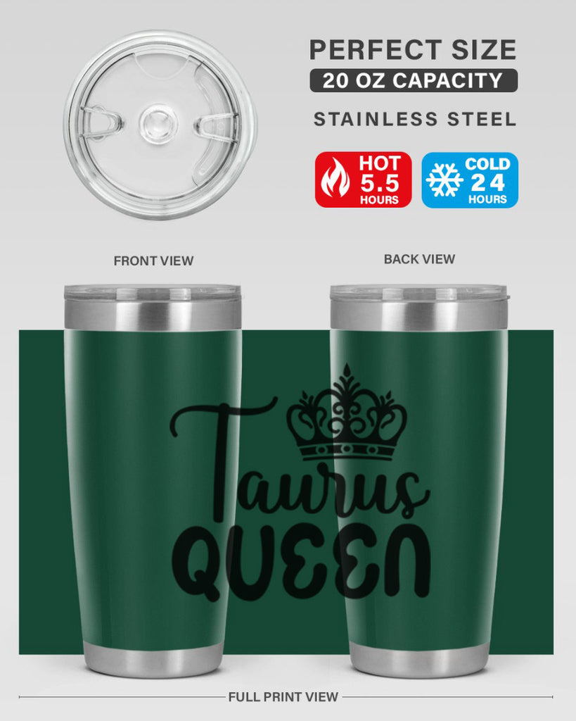 Taurus queen 504#- zodiac- Tumbler