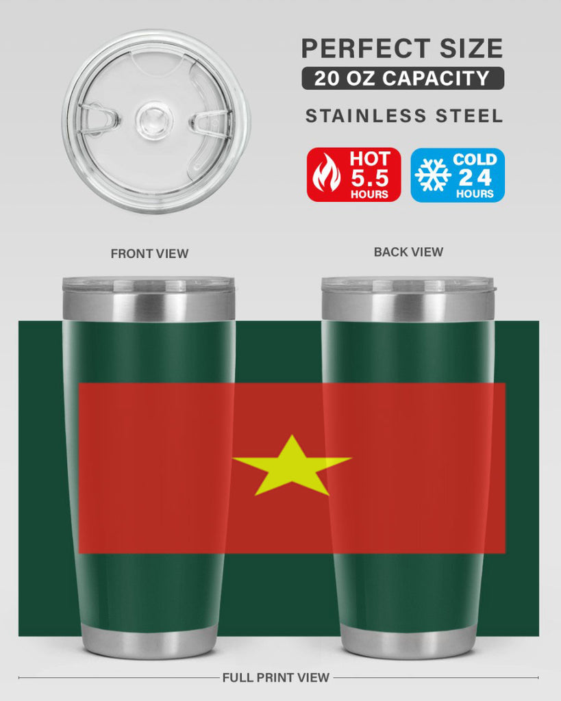 Vietnam 4#- world flags- Tumbler