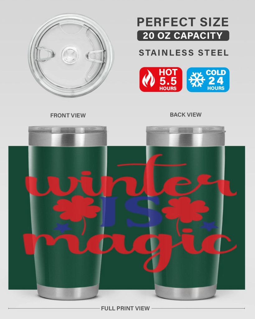 Winter is Magic 556#- winter- Tumbler