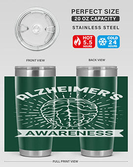 alzheimers awareness 121#- alzheimers- Tumbler