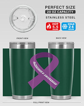 alzheimers awareness style 101#- alzheimers- Tumbler