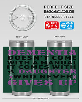 alzheimers awareness style 107#- alzheimers- Tumbler