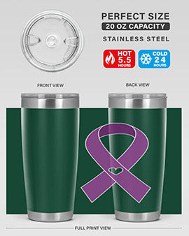 alzheimers awareness style 45#- alzheimers- Tumbler