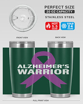 alzheimers awareness style 85#- alzheimers- Tumbler