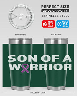 alzheimers awareness style 90#- alzheimers- Tumbler