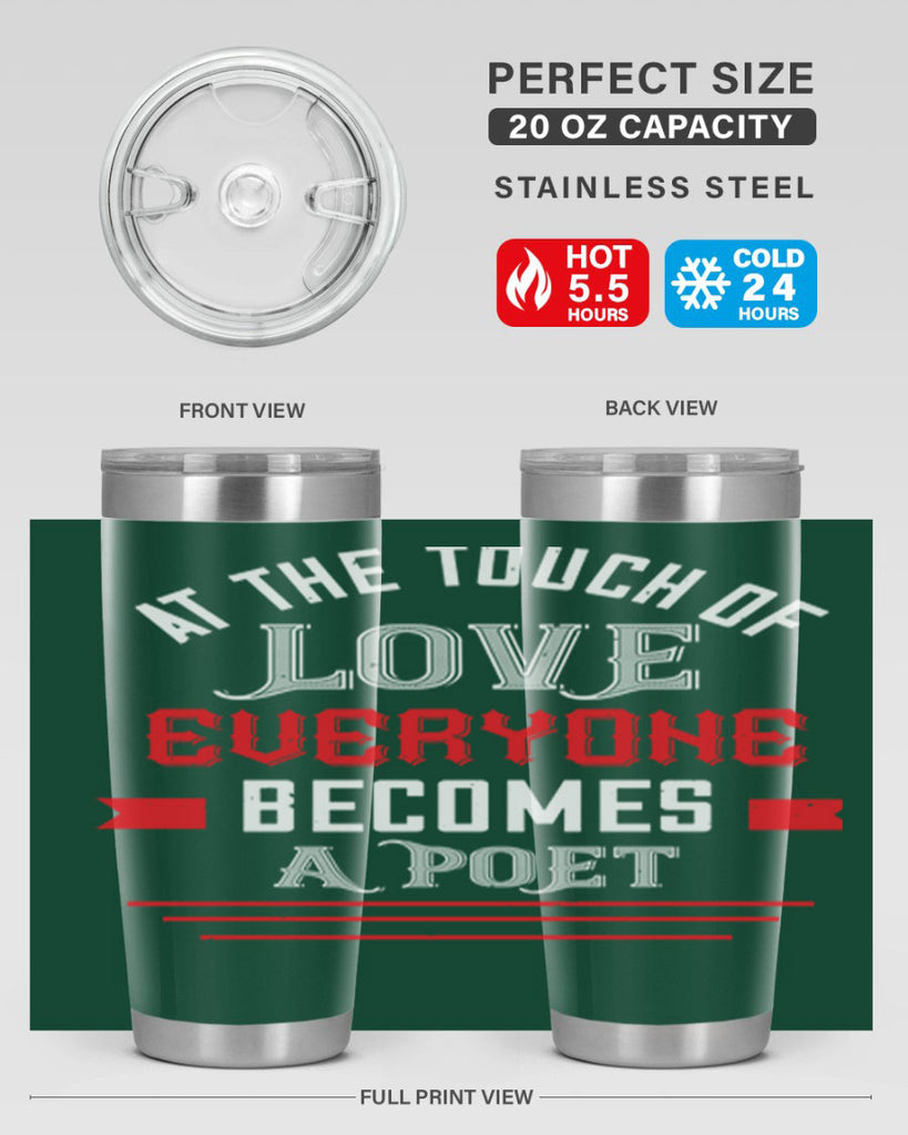 at the touch of love 69#- valentines day- Tumbler