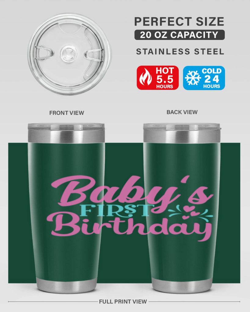 babys first birthday Style 288#- baby- tumbler