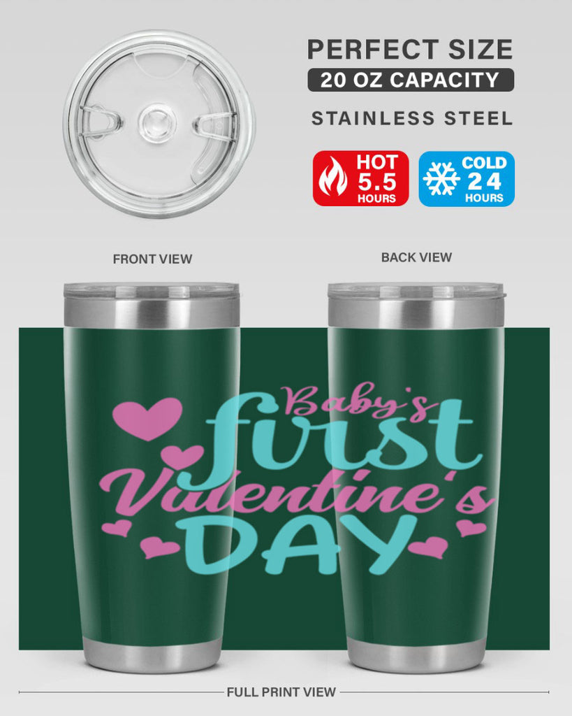 babys first valentines day Style 281#- baby- tumbler