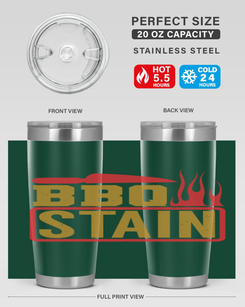 bbq stain 3#- bbq- Tumbler