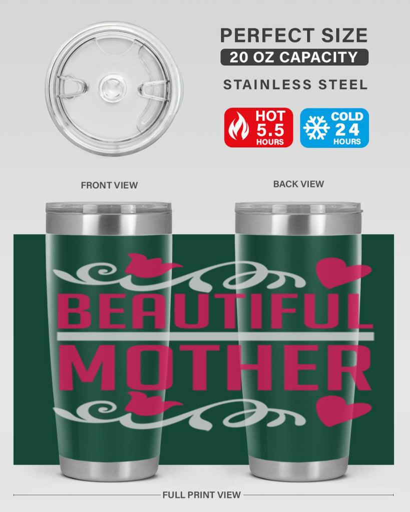 beautiful 213#- mom- Tumbler