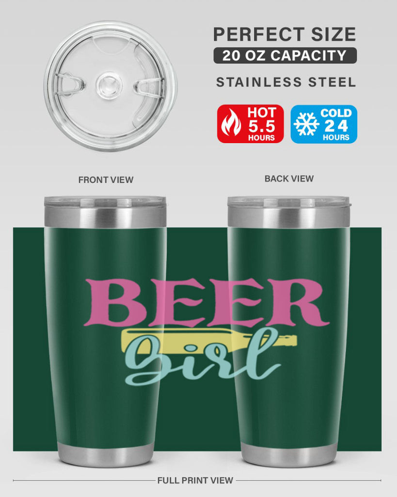 beer girl 132#- beer- Tumbler