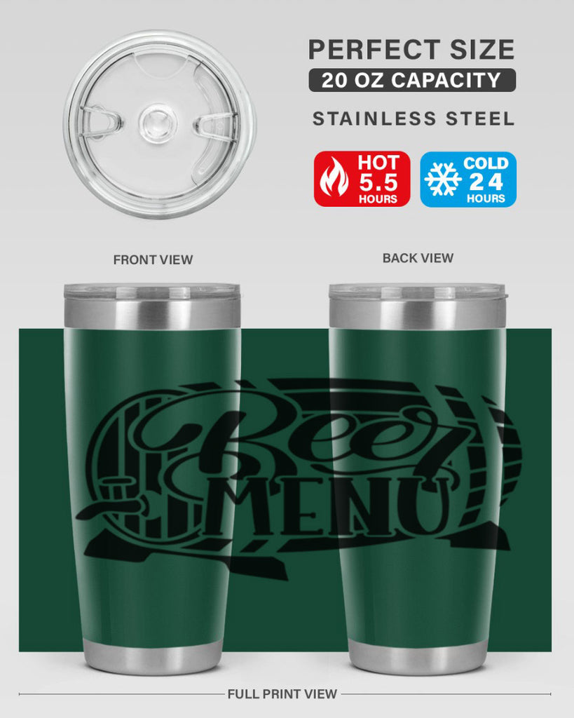 beer menu 45#- beer- Tumbler