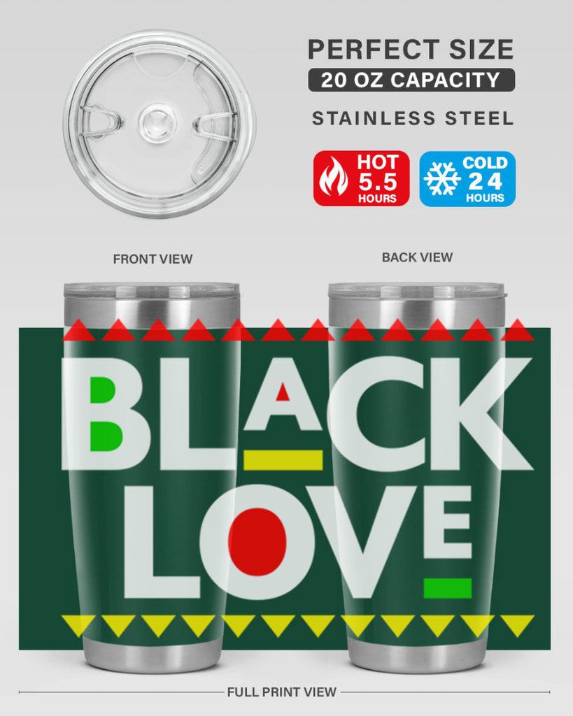 black love 228#- black words phrases- Cotton Tank