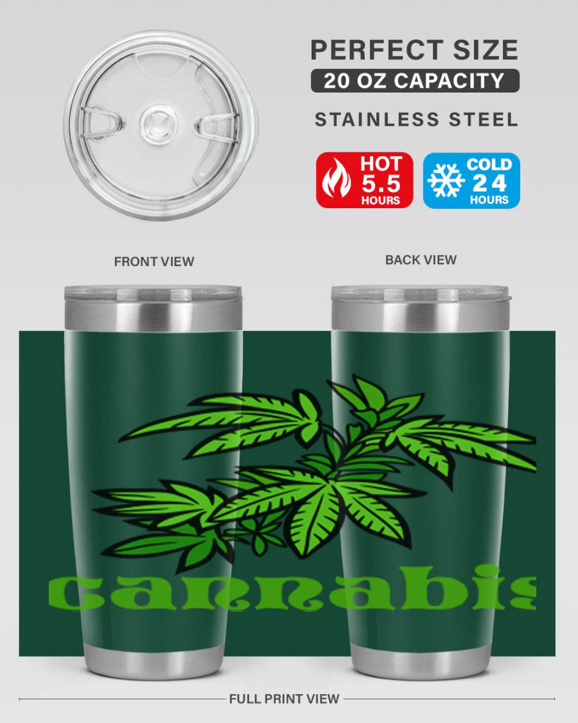 cannabis 38#- marijuana- Tumbler