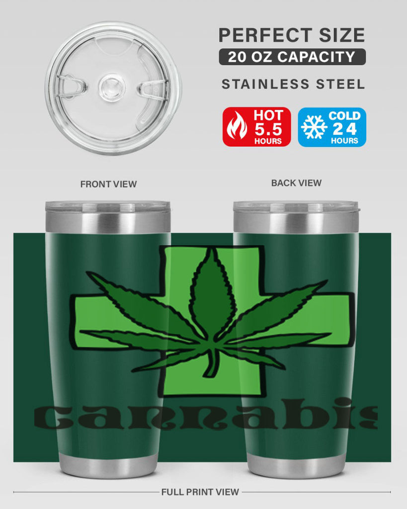 cannabis 55#- marijuana- Tumbler