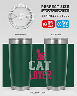 cat lover Style 33#- cat- Tumbler