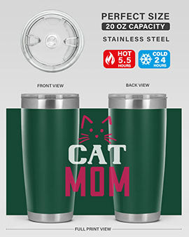 cat mom Style 34#- cat- Tumbler