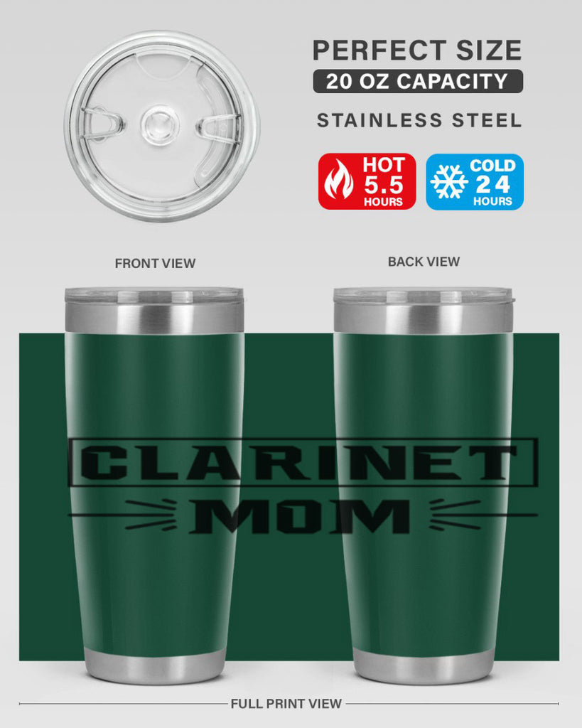 clarinet mom 193#- mom- Tumbler