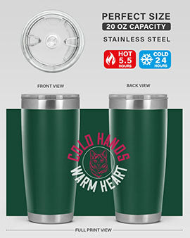 cold hands warm heart Style 42#- cat- Tumbler