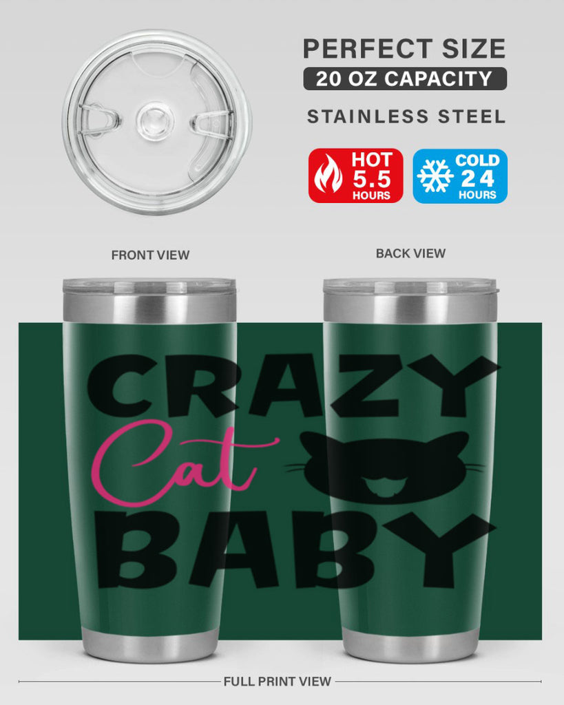 crazy cat baby Style 270#- baby- tumbler