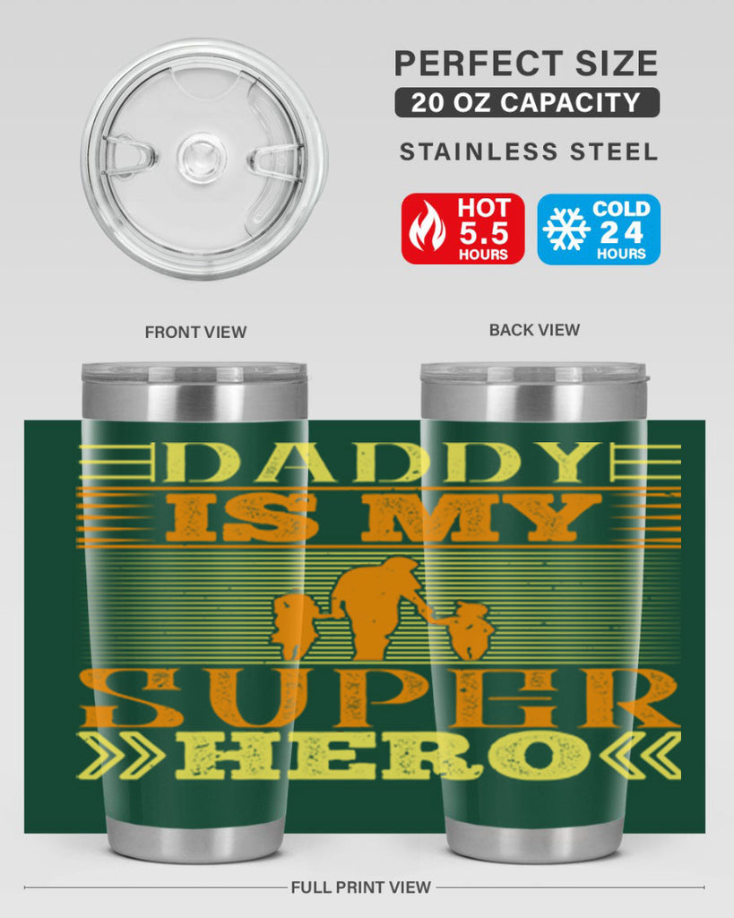 daddy is my super hero 241#- fathers day- Tumbler