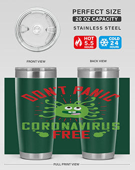 dont panic coronavirus free Style 43#- corona virus- Cotton Tank