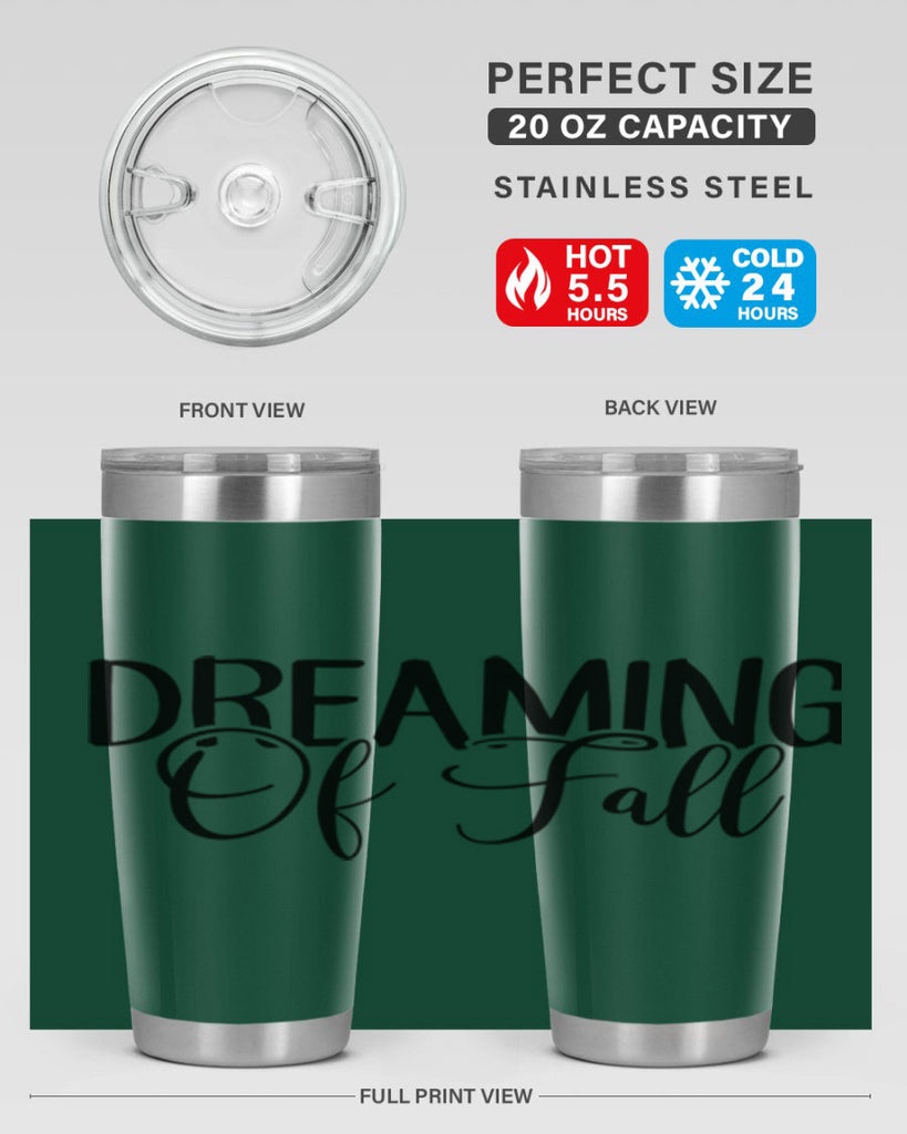 dreaming of fall 71#- fall- Tumbler