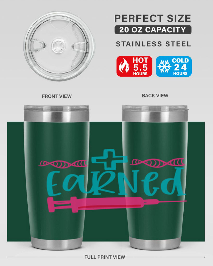 earned Style Style 197#- nurse- tumbler