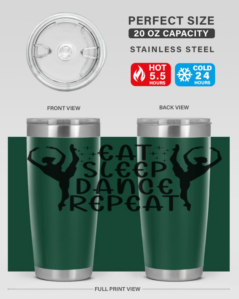 eat sleep dance repeat37#- ballet- Tumbler