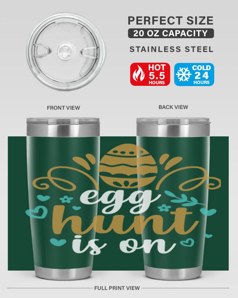 egg hunt is on 96#- easter- Tumbler