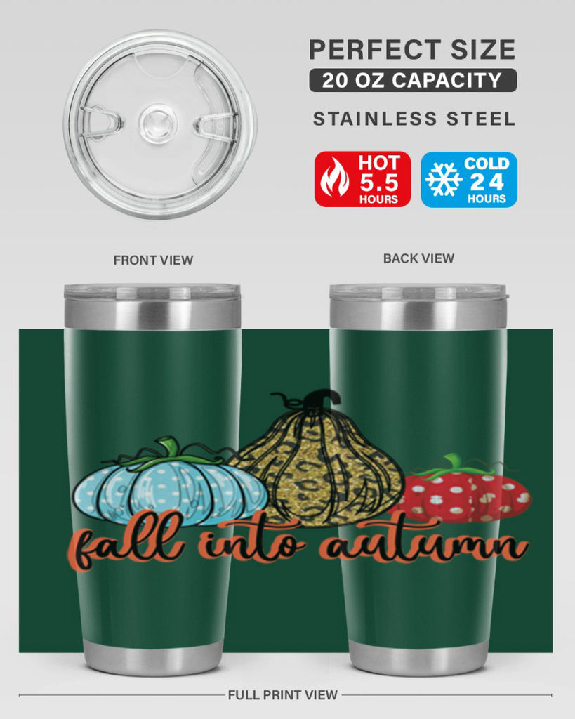 fall into autumn 105#- fall- Tumbler