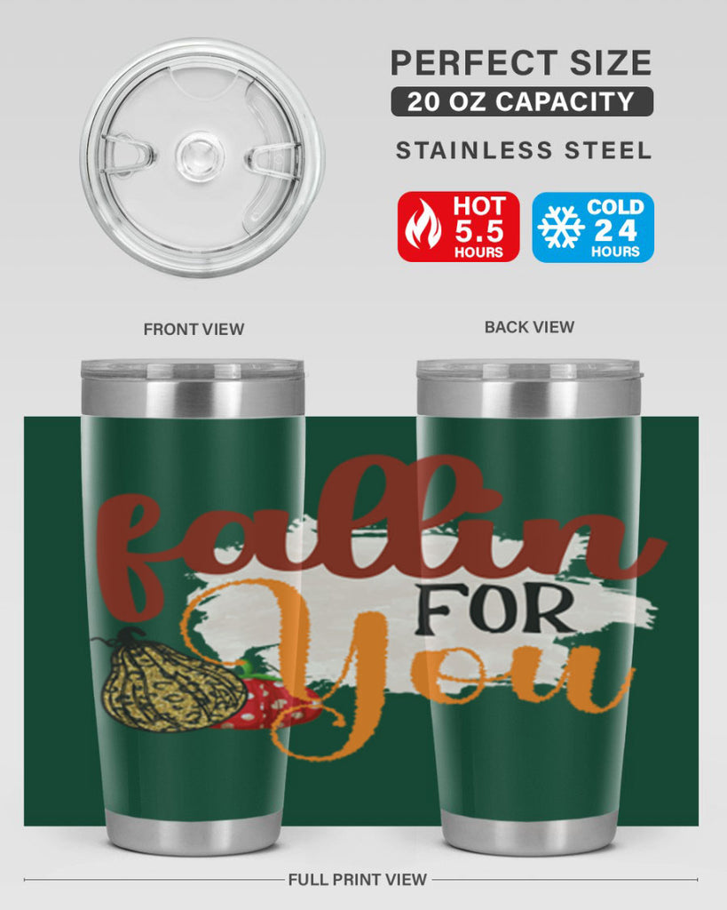 fallin for you 167#- fall- Tumbler