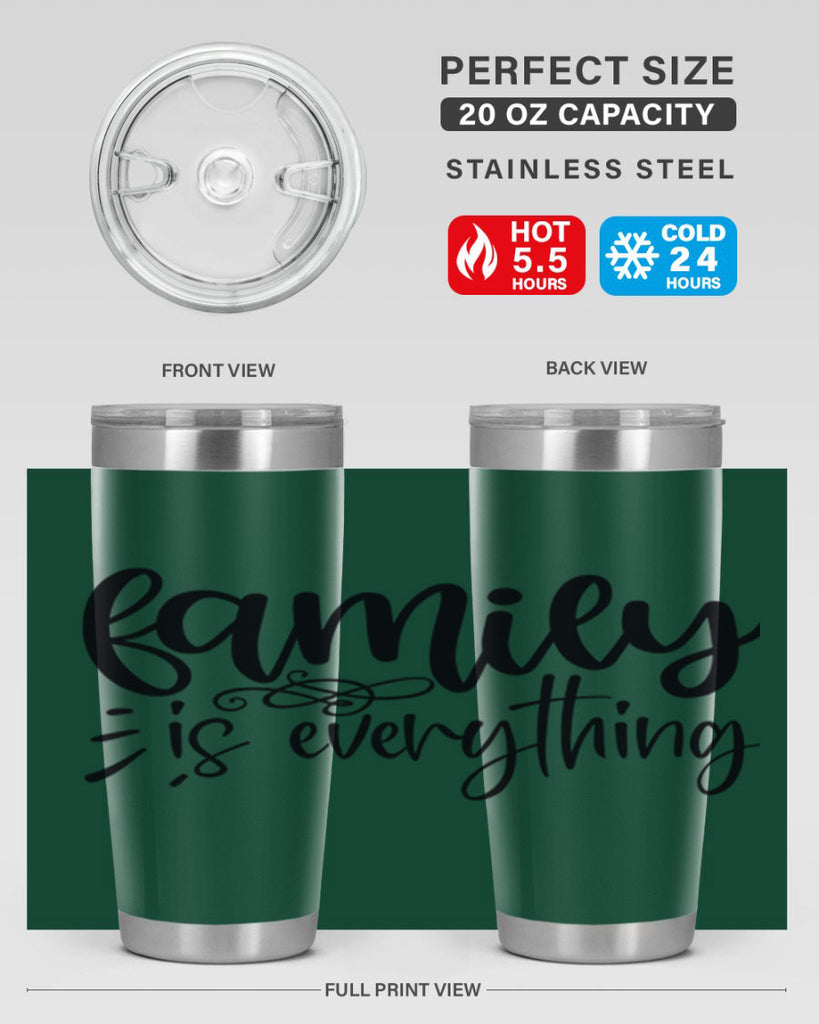 family is everything 72#- home- Tumbler
