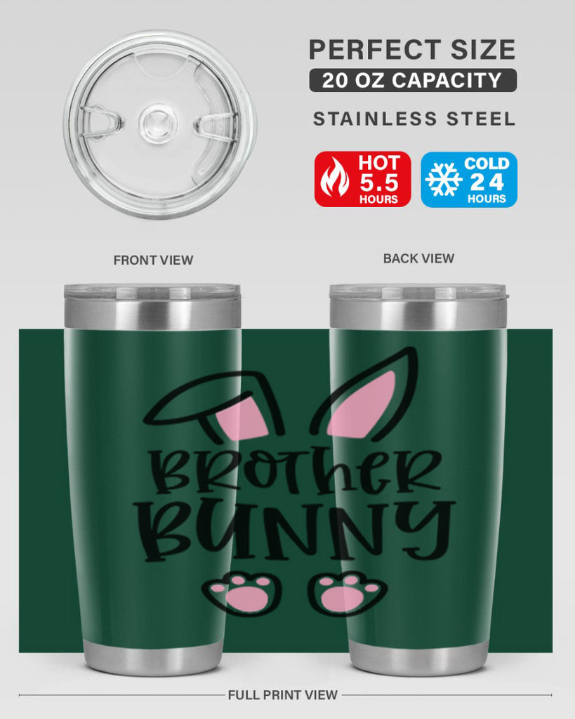 familybrother bunny 52#- easter- Tumbler