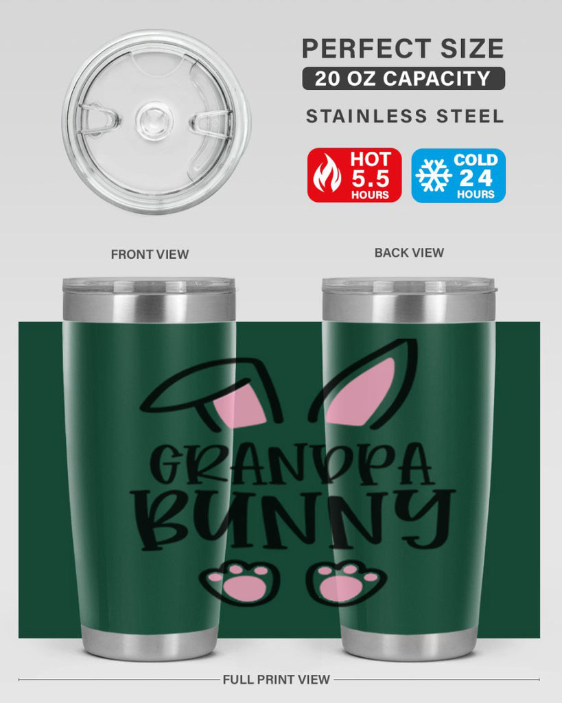 familygrandpa bunny 50#- easter- Tumbler