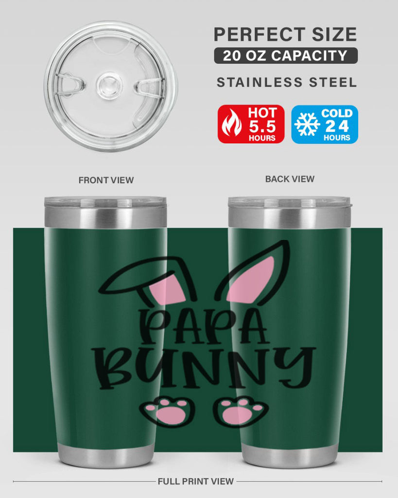 familypapa bunny 48#- easter- Tumbler