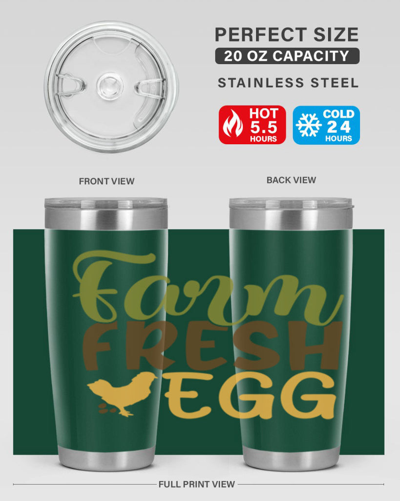 farm fresh egg 16#- farming and gardening- Tumbler