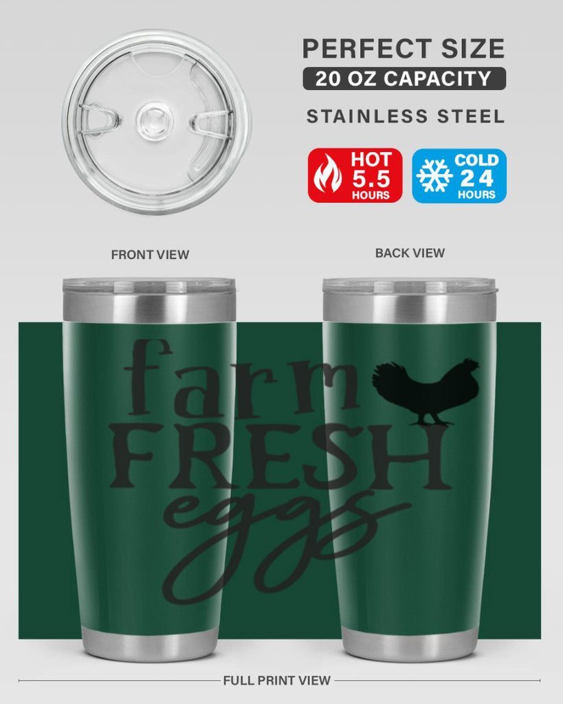 farm fresh eggs 102#- kitchen- Tumbler
