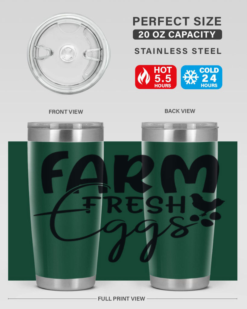farm fresh eggs 103#- kitchen- Tumbler