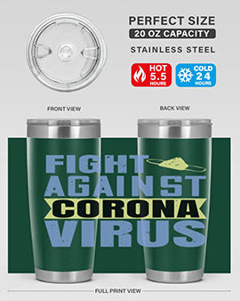 fight against corona virus Style 42#- corona virus- Cotton Tank