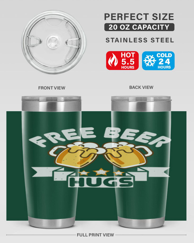 free beer hugs 88#- beer- Tumbler