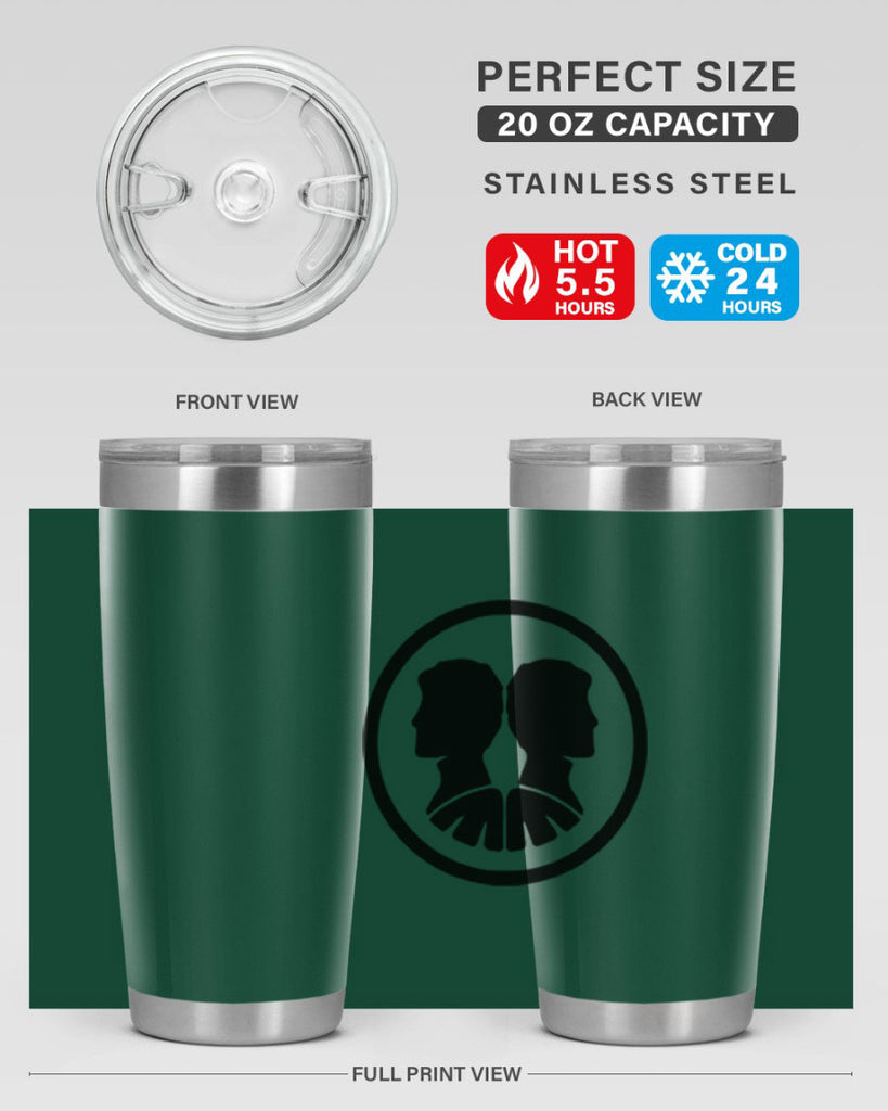 gemini 238#- zodiac- Tumbler